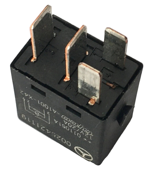 Mercedes-Benz Smart Car B C E M Class 4-Pin Black Relay  A1001-X42 0025421119