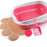 Semi Enclosed Cat Sized Thickened Splash Proof Toilet Litter Box Home Use Litter Tray