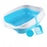 Semi Enclosed Cat Sized Thickened Splash Proof Toilet Litter Box Home Use Litter Tray