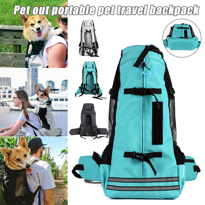 Pet Backpack Breathable Carrier Travel Bag  for Cats and Dogs Up to 16.5KG
