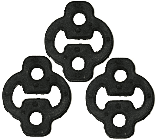 3 X Nissan Juke 1.5 & 1.6 Exhaust Hanger Rubber Mount Oval Hanger Mounting