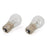 P21W (382) Pure Light Halogen Bulbs, 12 V 21 W, Pack of 2 Replacement Car Light Bulbs