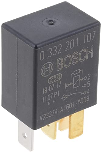 Bosch 0332201107 Micro Relay 12V 30A Operating Temperature 5 Pin Relay