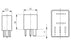 Bosch 0332201107 Micro Relay 12V 30A Operating Temperature 5 Pin Relay