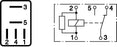 Bosch 0332201107 Micro Relay 12V 30A Operating Temperature 5 Pin Relay