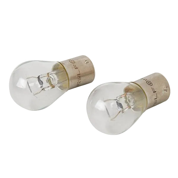 P21W (382) Pure Light Halogen Bulbs, 12 V 21 W, Pack of 2 Replacement Car Light Bulbs