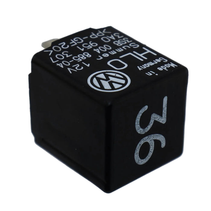 VW Classic 4-Pin Warning Buzzer Relay (No. 36) HLO Summer 3SB00488504 3A0951307