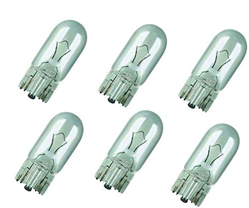 10 X 501 Capless Sidelight Car T10 Bulbs Interior Number Plate Side Light 12V 5W