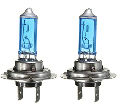 2 x Headlight Bulbs, Halogen Headlight Bulbs Bright and High Penetration, Halogen Headlamp H7