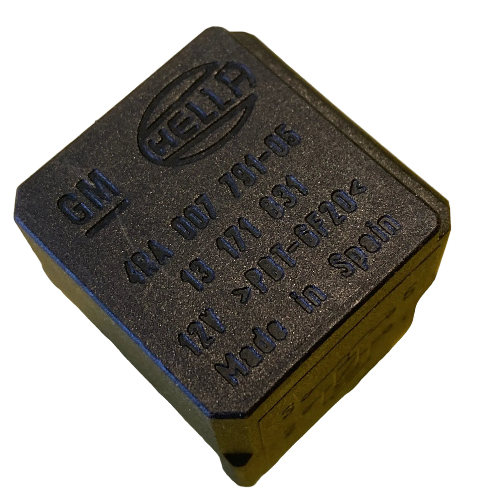 Vauxhall GM Hella Multi Use Black 12V Relay 4RA00779105 GM 13171831