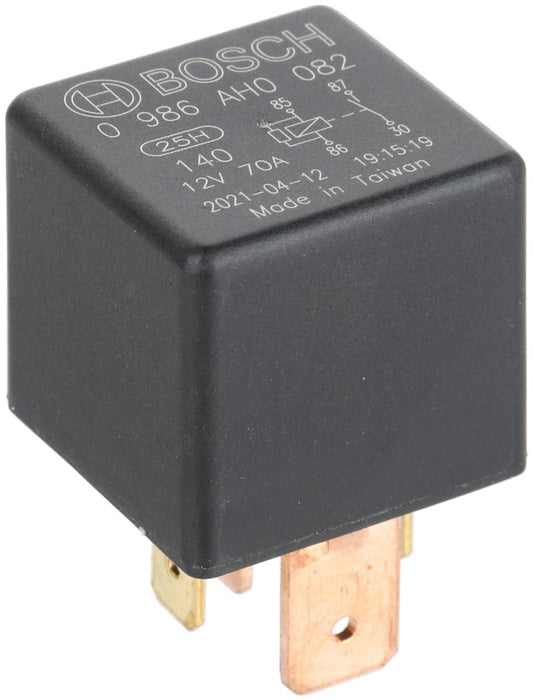 Genuine Bosch 0986AH0082 Relay 12V 70A Operating Temperature 4 Pin Relay