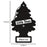 Little Trees Air Freshener Tree MTR0004 Black Ice Fragrance For Car Home Boat Caravan - Single Pack