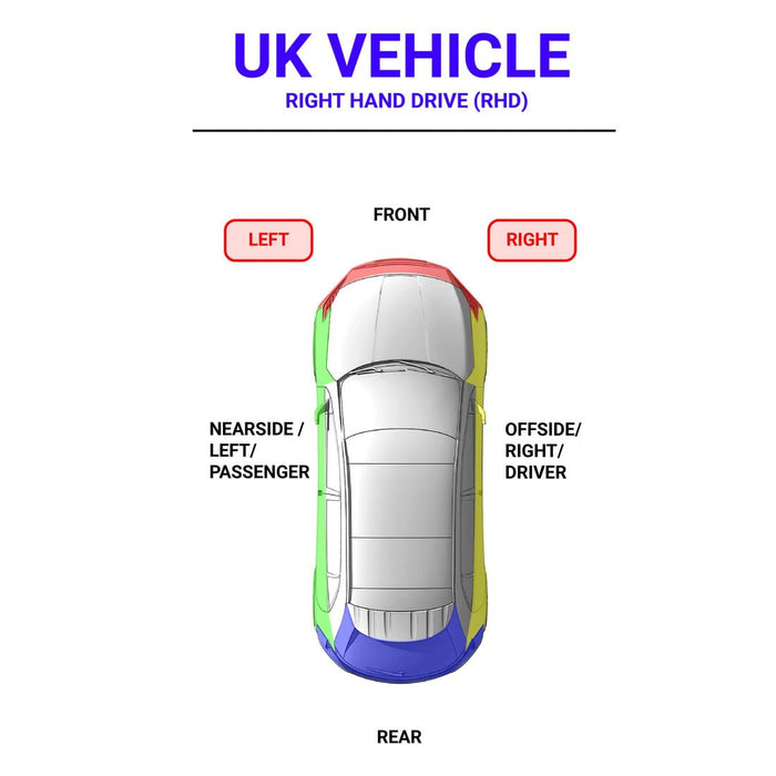 Replacement Wing Mirror Glass For Volkswagen VW Golf MK4 Convex Left Passenger Side