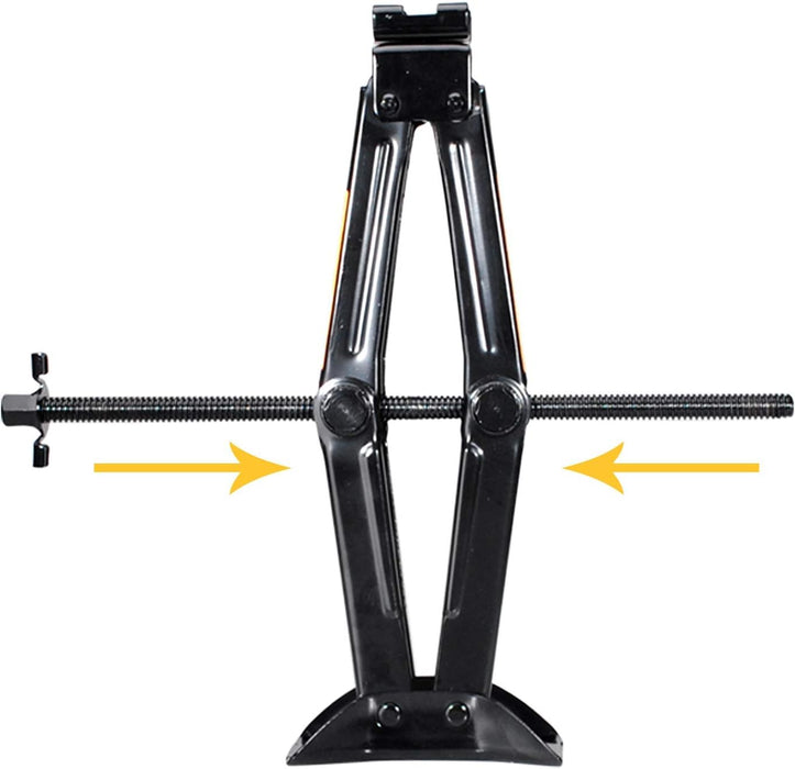 Scissor Jack 2 Tons & Tool Kit for Cars and SUV (2 Ton kit) Car Jack