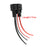 4 Pin Radiator Fan Connector Pre Wired Pigtail Compatible with VW Audi Skoda Seat 1J0906234 1J0906444