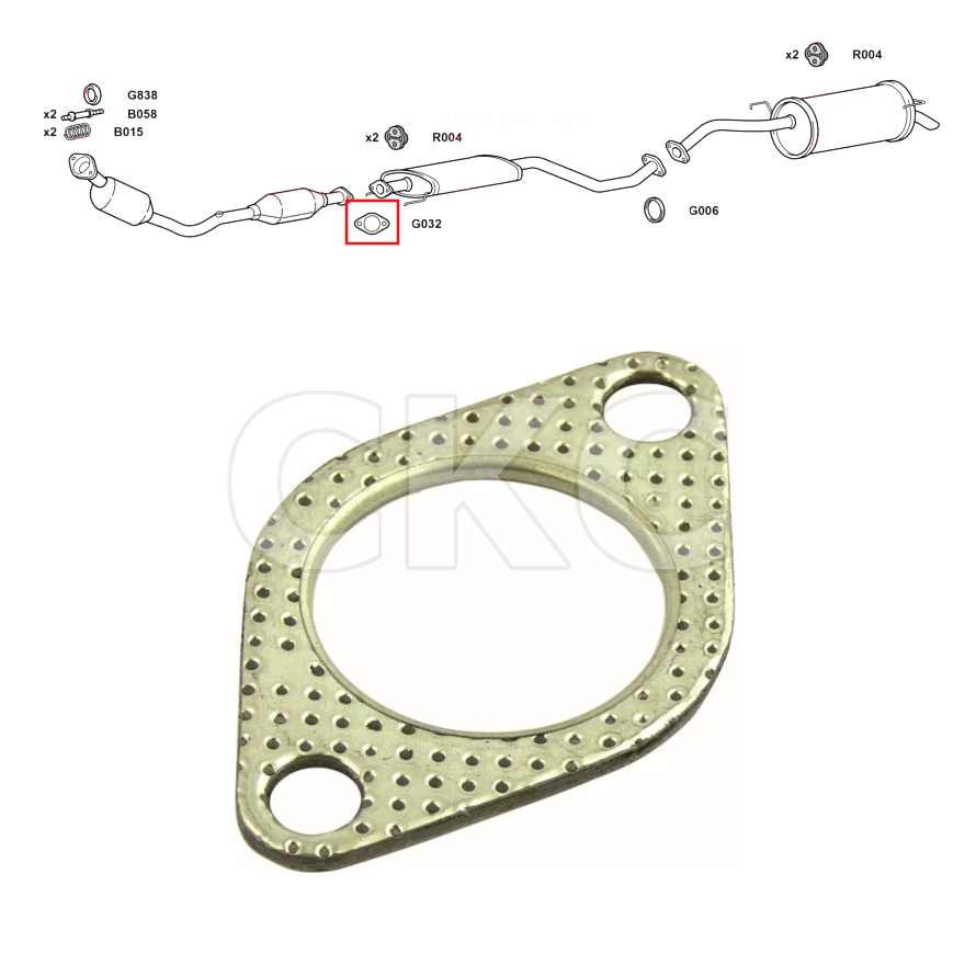 For Nissan Note E11 1.6 MPV Models Lower CAT Section Centre Exhaust Ga ...