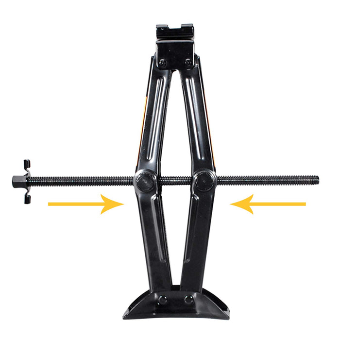 Scissor Jack 2 Tons & Tool Kit for Cars and SUV (2 Ton kit) Car Jack