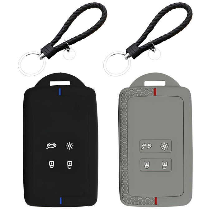 2 PCS Universal Car Key Covers, Suitable for Clio Talisman Espace Duster
