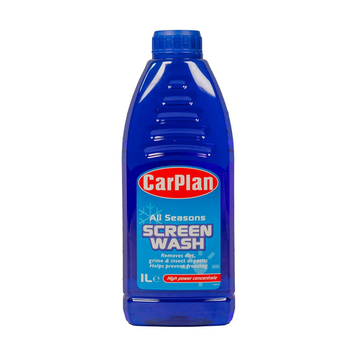 1L All Seasons Screen Wash - Concentrated Formula for Pristine Windshields