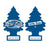 Little Trees Air Freshener Tree MTR0004 Black Ice Fragrance For Car Home Boat Caravan - Single Pack