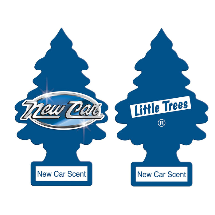 Little Trees Air Freshener Tree MTR0004 Black Ice Fragrance For Car Home Boat Caravan - Single Pack