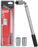 Wheel Brace for Car, Universal Telescopic Wheel Wrench, 17mm, 19mm, 21mm & 23mm with Sockets