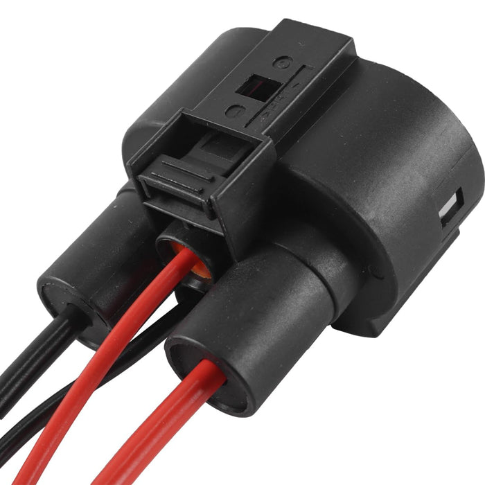 4 Pin Radiator Fan Connector Pre Wired Pigtail Compatible with VW Audi Skoda Seat 1J0906234 1J0906444