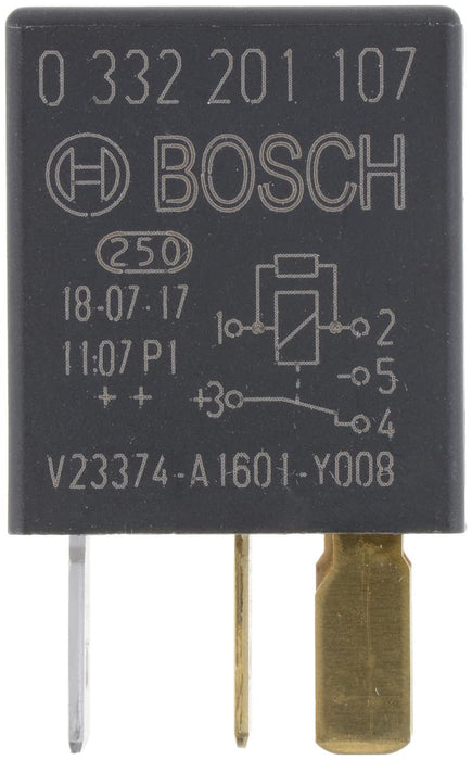 Bosch 0332201107 Micro Relay 12V 30A Operating Temperature 5 Pin Relay