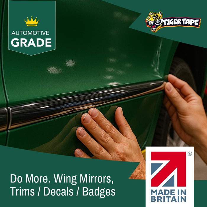Number Plate Sticky Pads. Heavy Duty Double Sided Adhesive for Licence Plates 10 Strips
