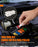 100 PCS Car Fuse Kit , 50 Mini & 50 Standard 1 Puller,2A-40A