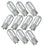 10 X 501 Capless Sidelight Car T10 Bulbs Interior Number Plate Side Light 12V 5W