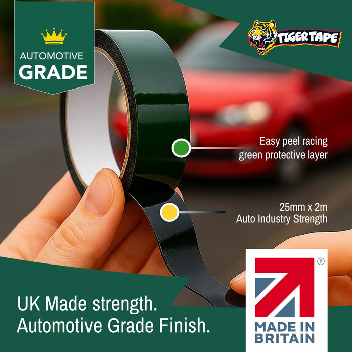 Number Plate Sticky Pads. Heavy Duty Double Sided Adhesive for Licence Plates 10 Strips