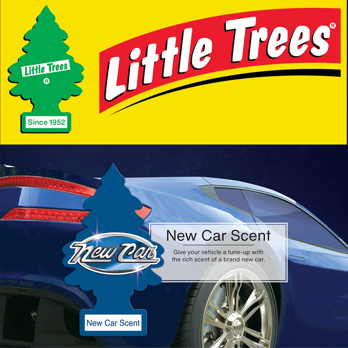 Little Trees Air Freshener Tree MTR0004 Black Ice Fragrance For Car Home Boat Caravan - Single Pack