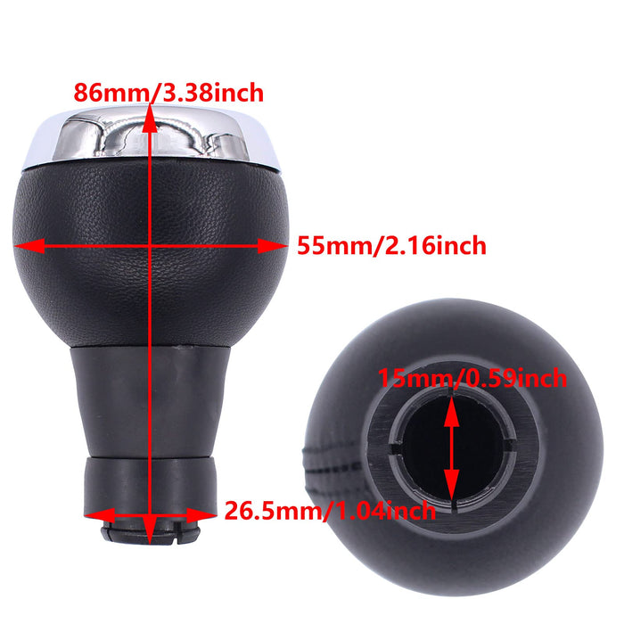 6 Speed Gear Shift Knob Leather for BMW Miini Cooper R55 R56 R57 R58 R59 R60