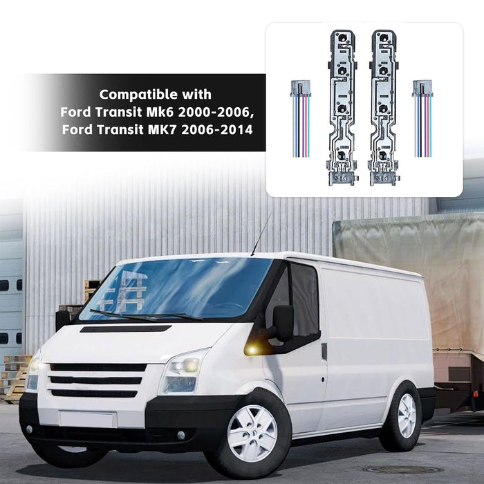 2 PCS Rear Light Lamp Bulb Holder Socket for Ford Transit Mk6 2000-2006 MK7 2006-2014