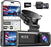 Dash Cam Front and Rear, STAVIS 2 Sensor Dash Camera , Parking Mode
