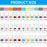 300pcs Car Fuses Kit 160 Mini & 90 Standard & 50 Micro Blade Fuses Assorted Set 2A-40A