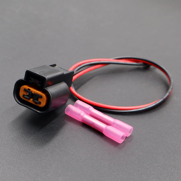2-Pin Fog Light & ABS Sensor Connector Plug For Kia Hyundai Harness Wiring PB625-02027