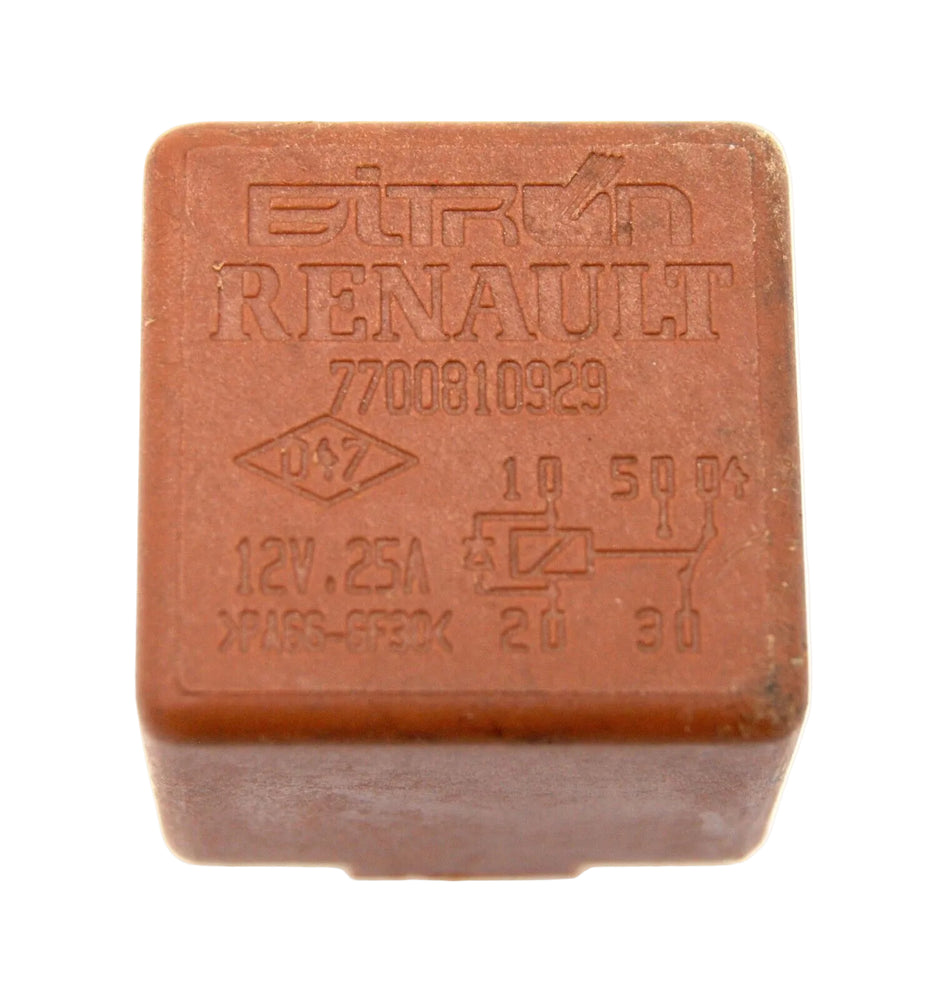 For Renault Laguna Megane Scenic 7700810929 5 Pin Multi Use Brown Relay