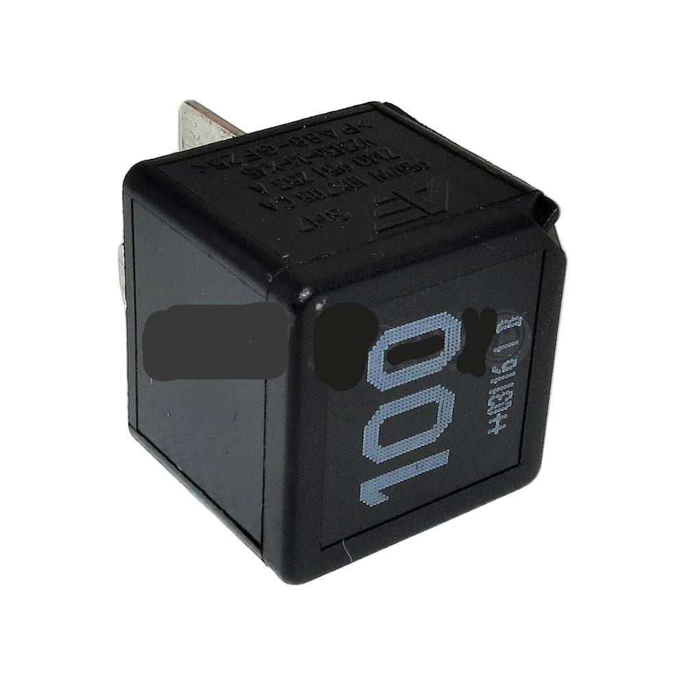Audi VW Seat ECU & Fuel Pump 4-Pin Black Relay (No. 100) 7M0951253A 95VW10K705CA