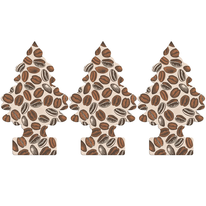Little Trees Air Freshener Tree MTR0004 Black Ice Fragrance For Car Home Boat Caravan - Single Pack
