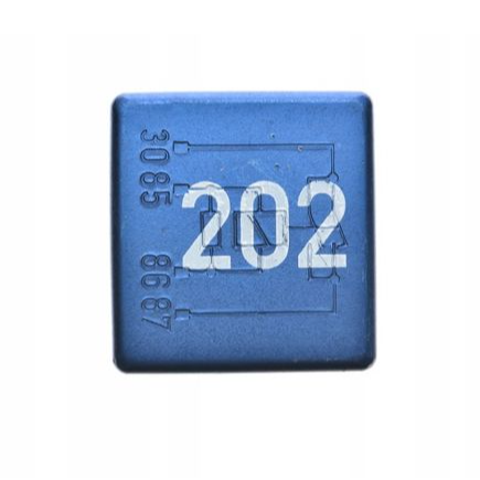 8A0951253 Audi VW Blue (202) Glow Plug Relay 4-Pin SHO 899587 12V 70A Hungary