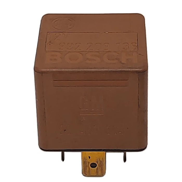 Vauxhall Opel 5-Pin Brown Relay Engine Cooling AC 90491314 Bosch 0332209136
