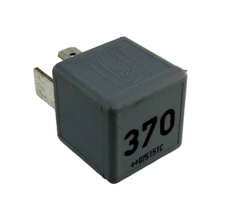 Audi VW Seat Skoda Grey Relay 8D0951253 V23134-J52-X30<wbr/>0 (No.370) 4-Pin