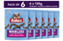 BAKERS Whirlers Bacon and Cheese Dog Treats Pack of 6 X130g