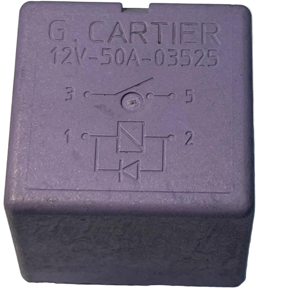 Renault Espace Mk4 02-06 pre-facelift Purple Relay G. Cartier 12V 50A 03525