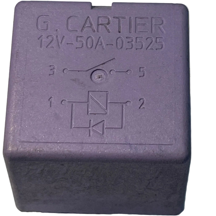 Renault Espace Mk4 02-06 pre-facelift Purple Relay G. Cartier 12V 50A 03525
