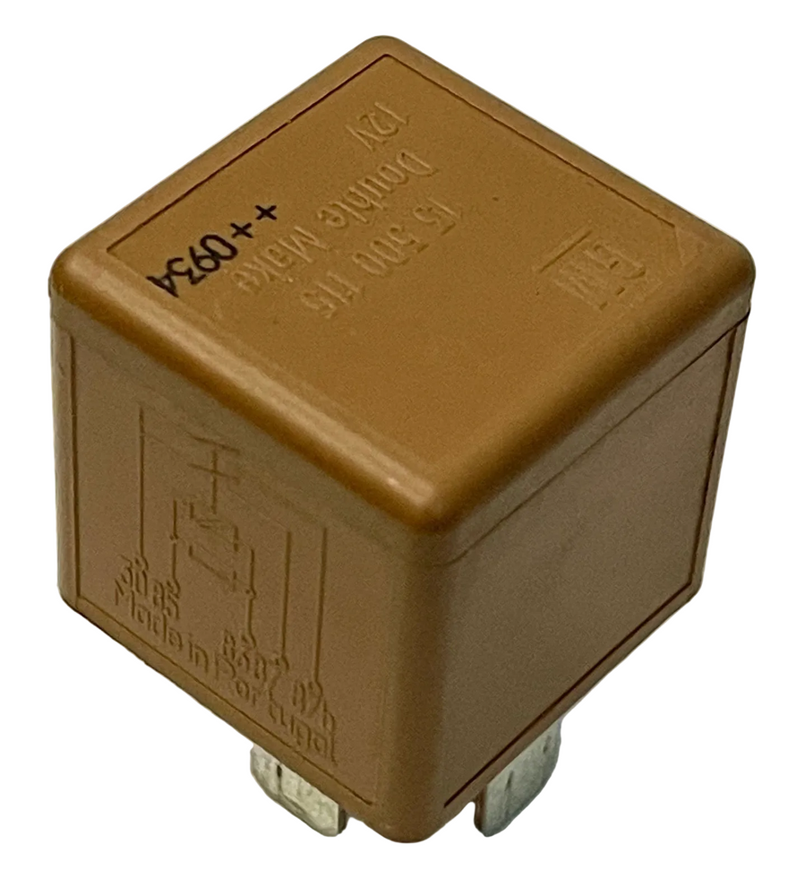 Vauxhall Opel Vectra-C Signum 02-09 5-Pin Brown Relay GM 13125543 12V 40/50A