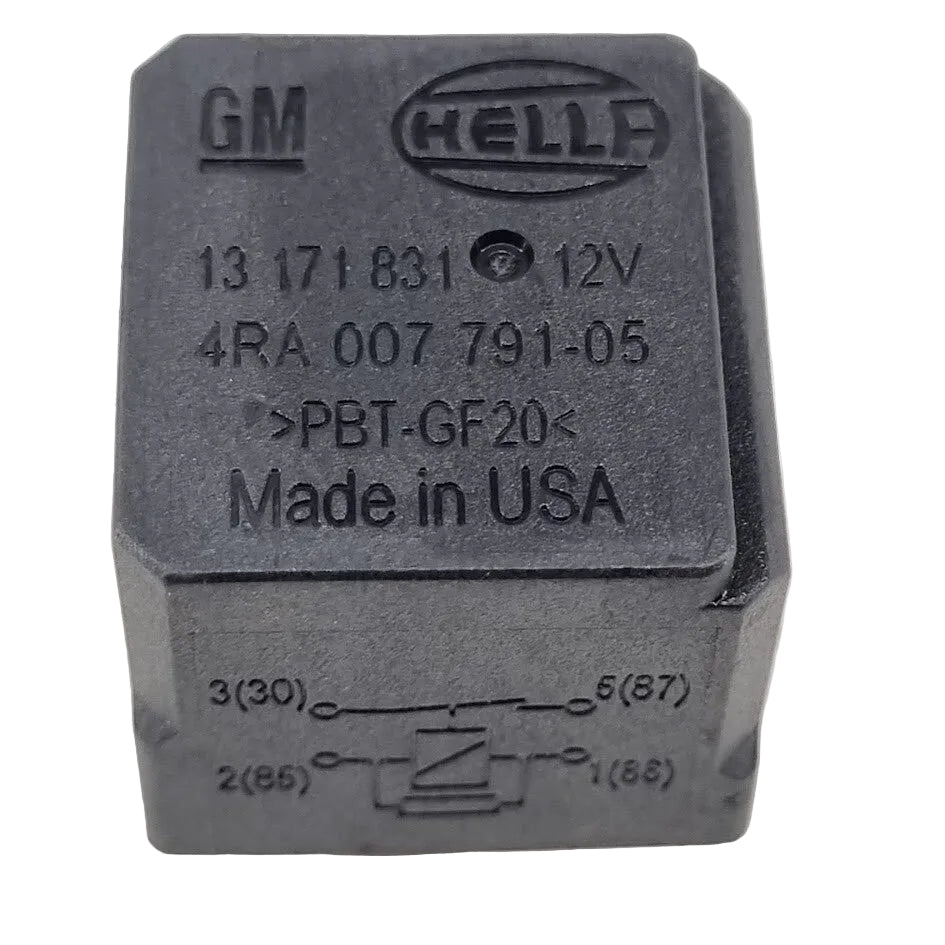 Vauxhall Corsa Astra Vectra Zefira Multi Use Black Relay GM 13171831 623864
