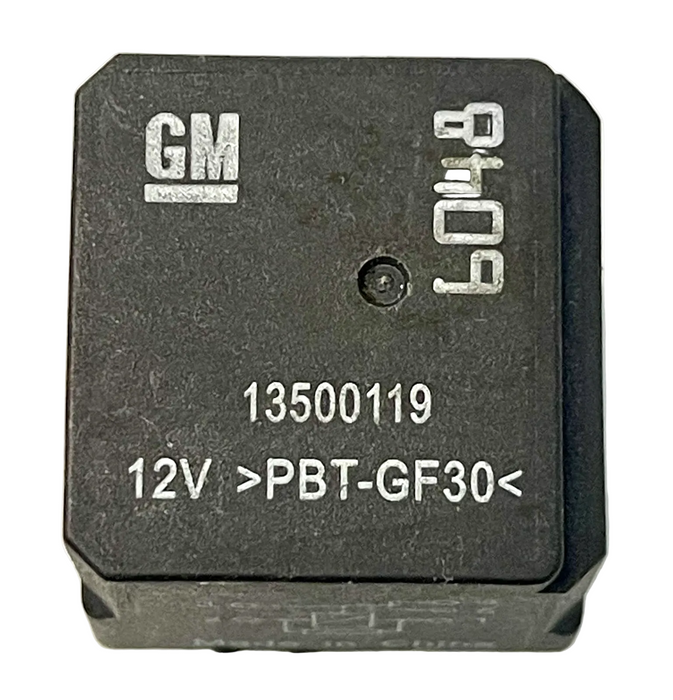Vauxhall 2008-2016 Chevrolet 2005-2016 (5-Pin) Black Relay GM 13500119 12V 6048